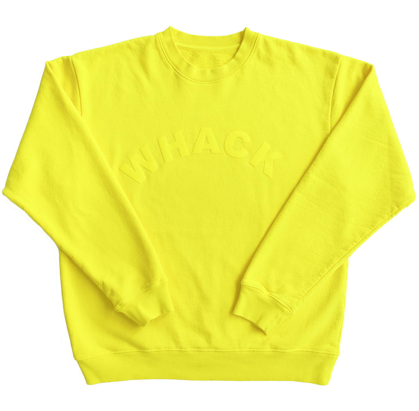 WHACK Crewneck - Yellow